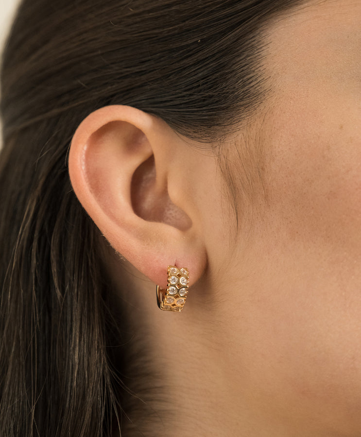 Orecchini a cerchio Isabella Oro