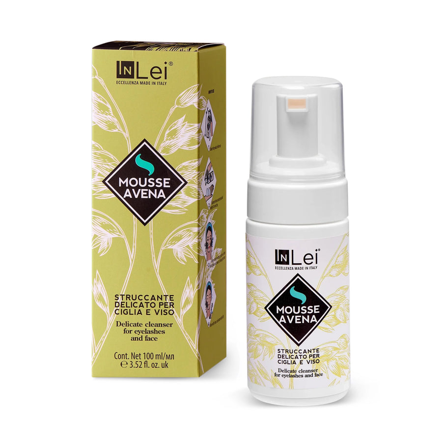 MOUSSE AVENA | struccante delicato per ciglia e viso 100ml