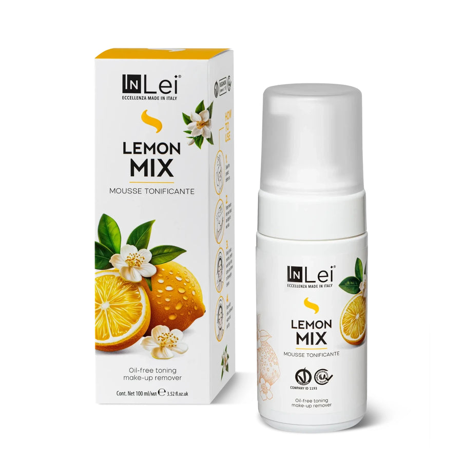 MOUSSE LEMON MIX | struccante delicato per ciglia e viso 100ml