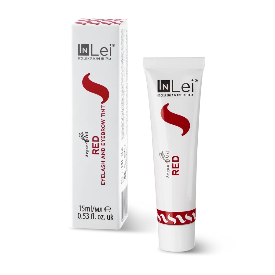 RED | tinta rossa per ciglia e sopracciglia con olio di Argan 15ml
