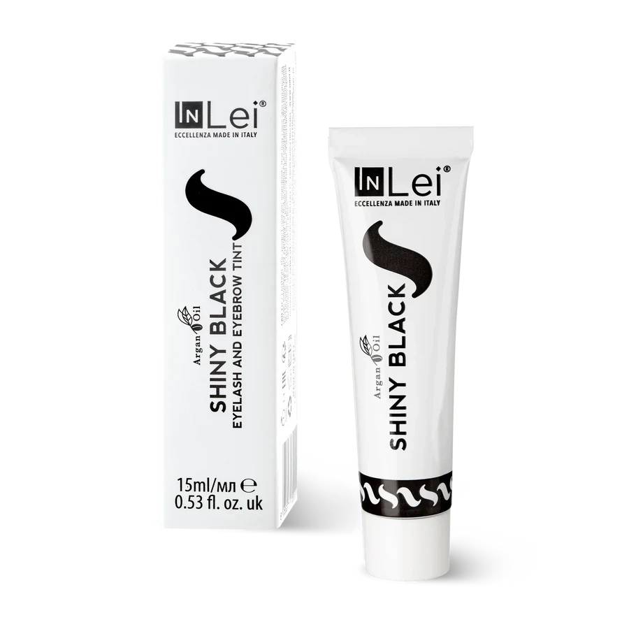 SHINY BLACK | tinta nera per ciglia e sopracciglia con olio di Argan 15ml