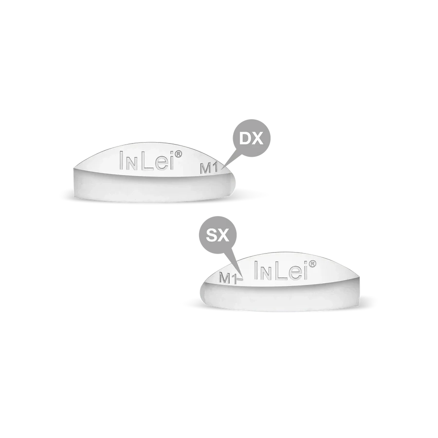 ONE M1 | bigodini in silicone per ciglia 6 paia