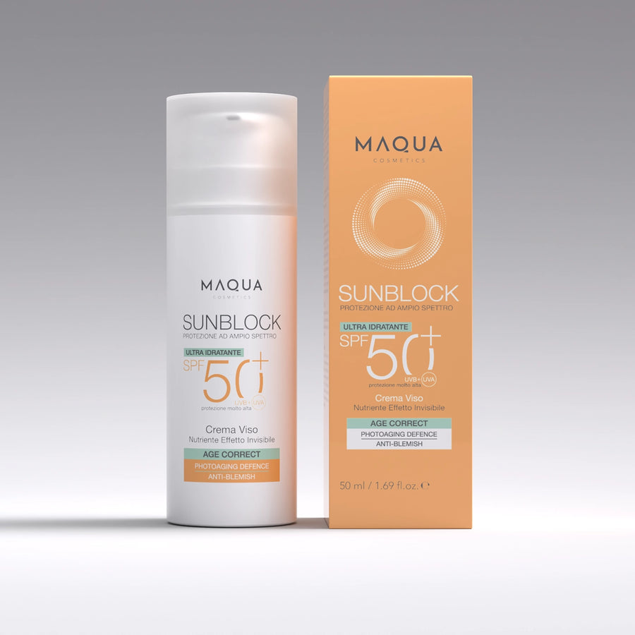 Sunblock Protezione ad ampio spettro SPF50+