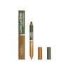 Long Lasting EyeDuo Pencil puroBIO 102L Oro Satinato / Verde Muschio Satinato