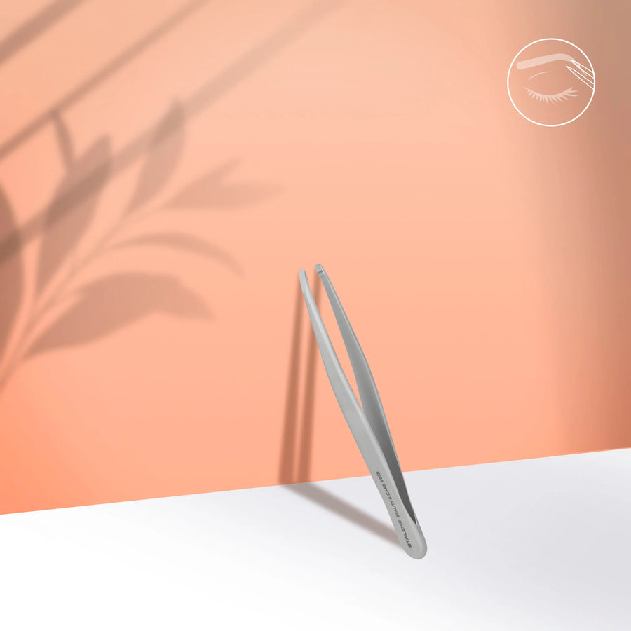 Pinzette per sopracciglia BEAUTY & CARE 10 TYPE 2 (dritto stretto)