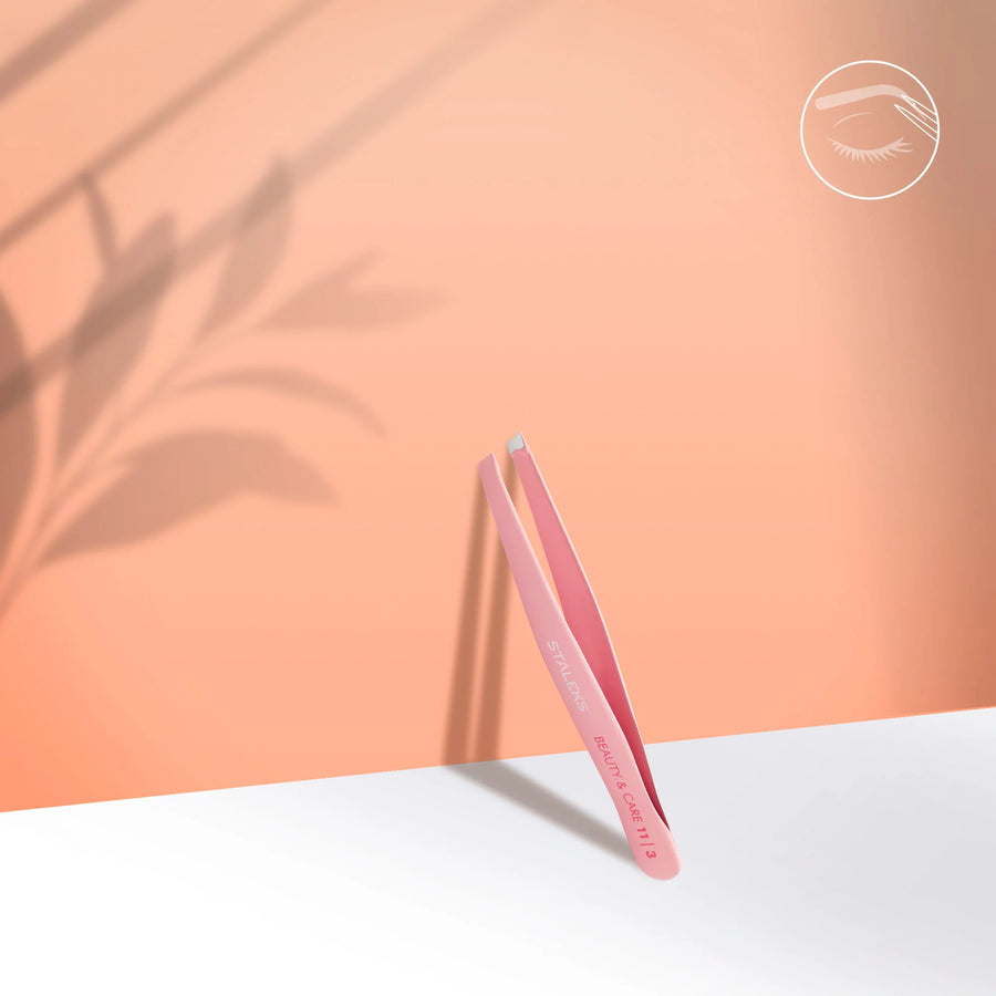 Pinzette per sopracciglia BEAUTY & CARE 11 TYPE 3 (largo con inclinazione)