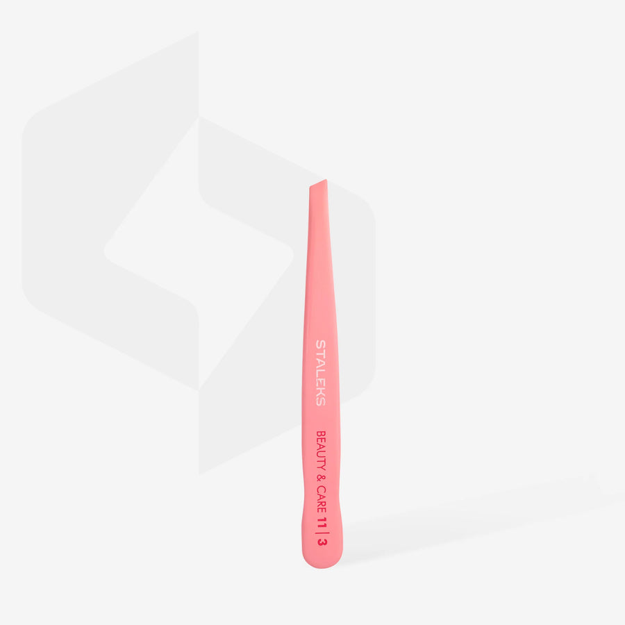 Pinzette per sopracciglia BEAUTY & CARE 11 TYPE 3 (largo con inclinazione)