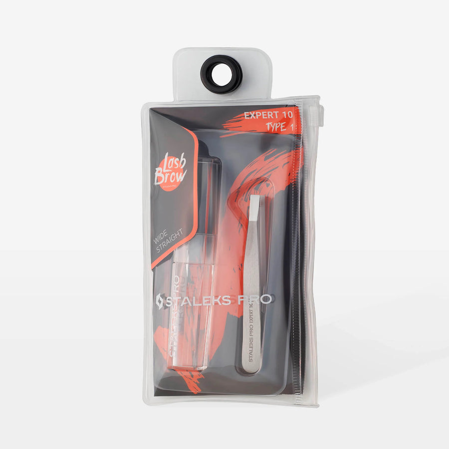 Pinzette per sopracciglia EXPERT 10 TYPE 1 (largo dritto)
