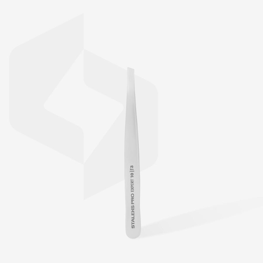 Pinzette per sopracciglia EXPERT 10 TYPE 3 (largo con inclinazione)